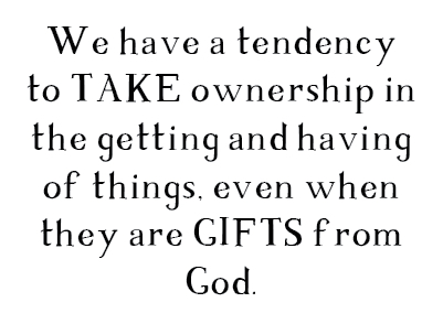 BLESSED TO BE A BLESSING