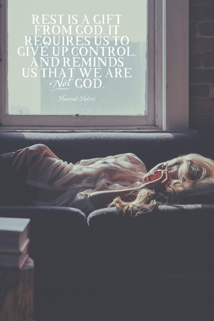 THE SPIRITUAL DISCIPLINE OF REST - New Identity Magazine