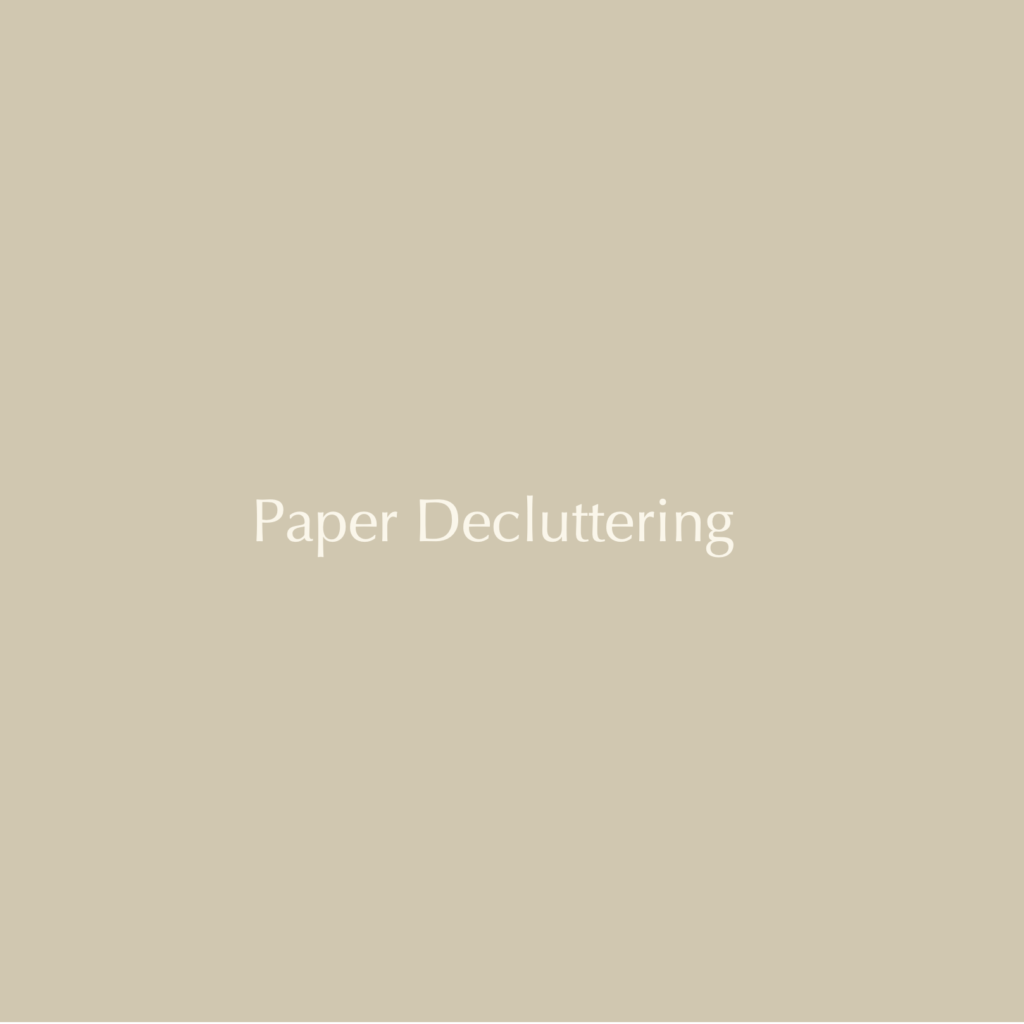 Paper Decluttering Workshop Case Study Revealmethod.com